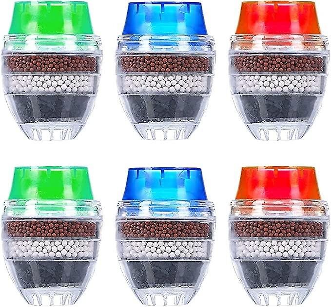 Activated Carbon Water Faucet, Water Faucet Cleaning Purifier, Universal Interface Filter with One F