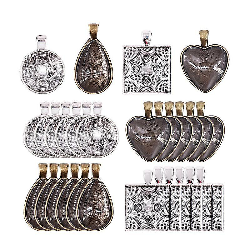 48pcs Jewelry Pendant Accessories