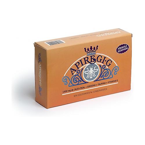 Apiregi G Royal Jelly with Ginseng 20 ampoules of 600mg