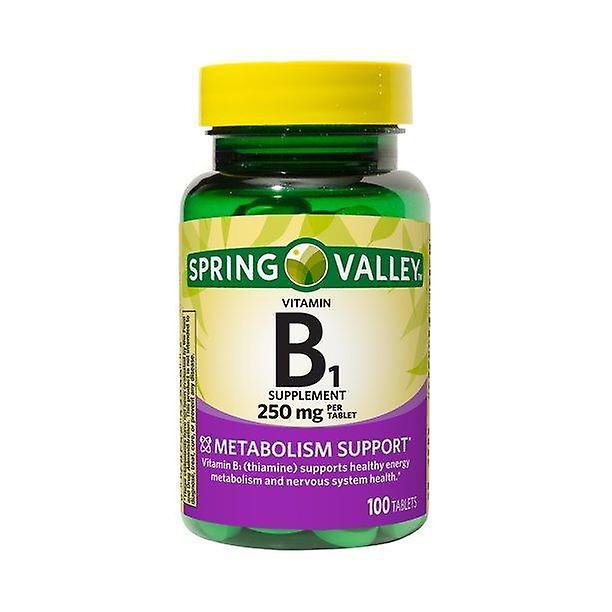 Bahar Vadisi B1 Vitamini Tabletleri, 250mg, 100ct