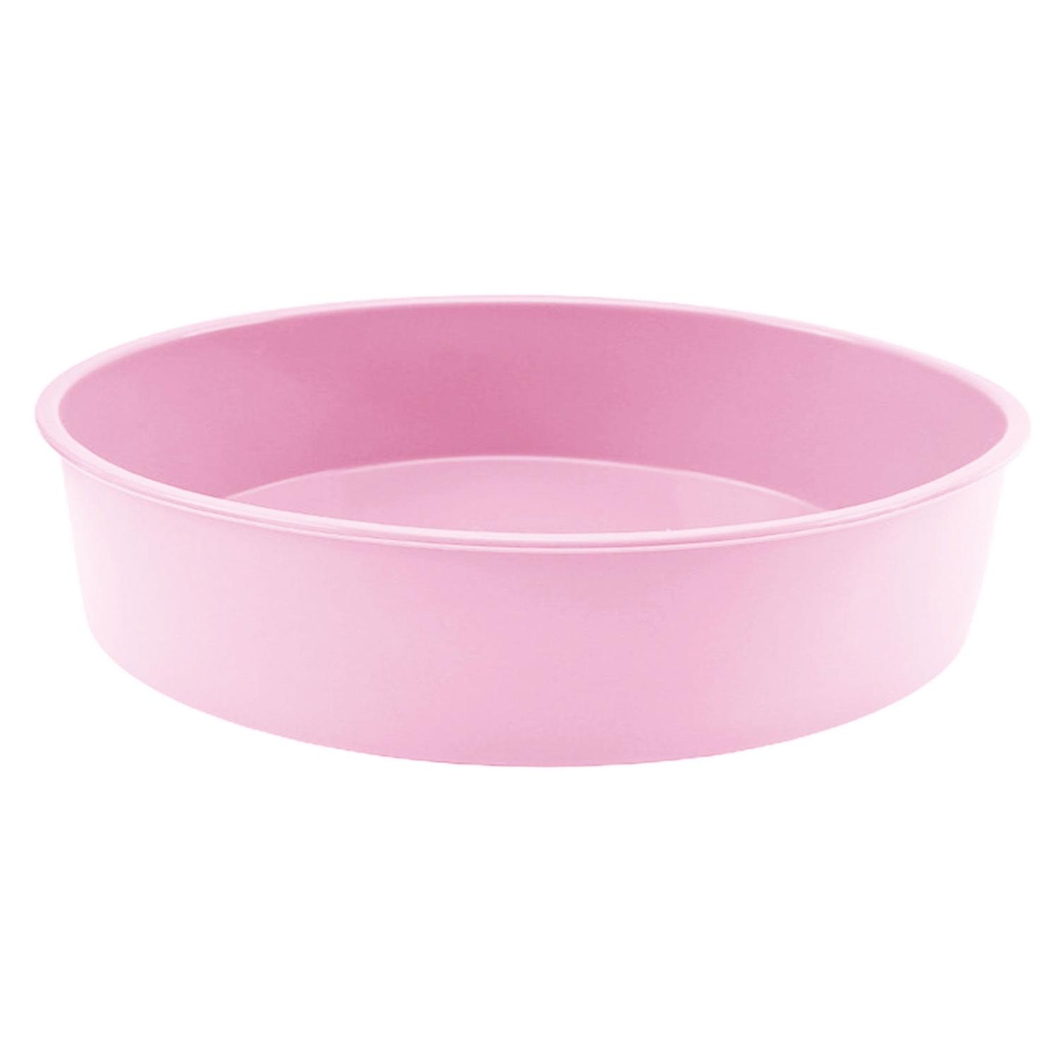 Silikon Kek Kalıbı 4 6 8 10 İnç Kolay Kalıptan Çıkarma Isıya Dayanıklı DIY Yuvarlak Şekilli Pasta Kalıbı