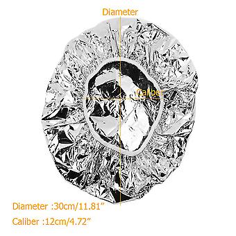 1Pcs Aluminum Foil Hat Waterproof Spa Hair Salon Shower Hat Disposable Home Hats Hair Care Protector