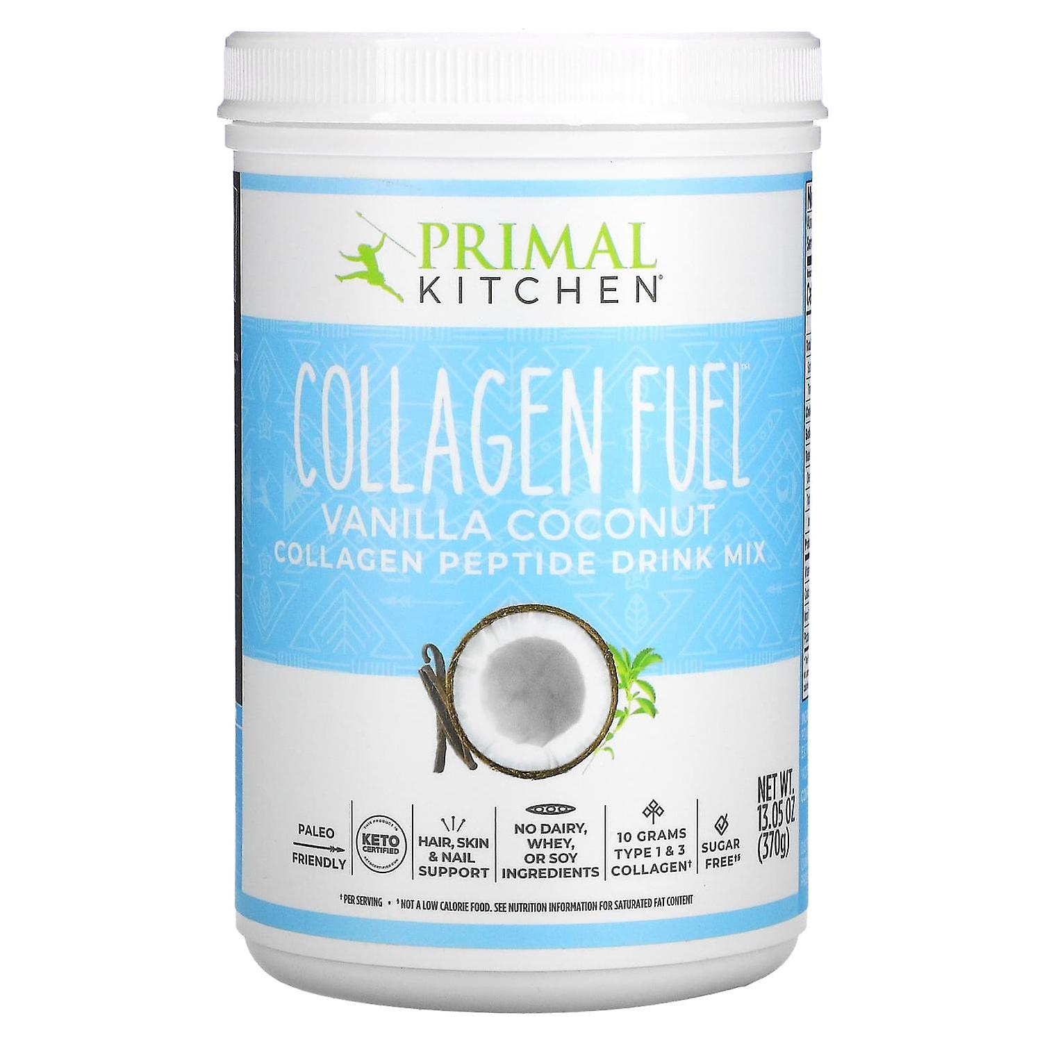 Primal Kitchen, Collagen Fuel, Vanilla Coconut, 13.05 oz (370 g)