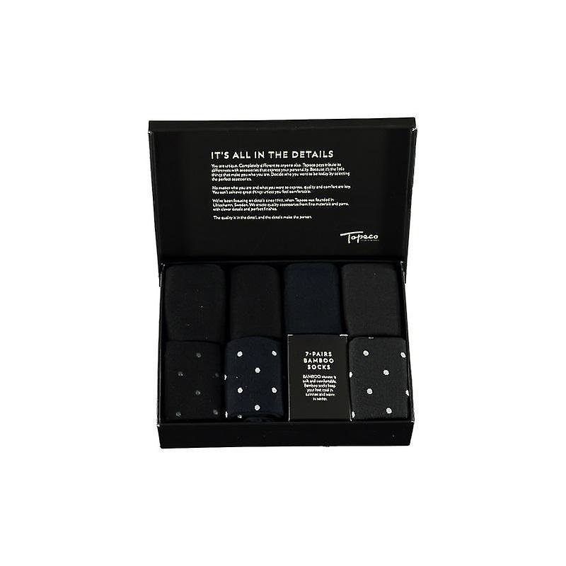 Giftbox Topeco Bamboo Socks 7-Pack Strl 41-45