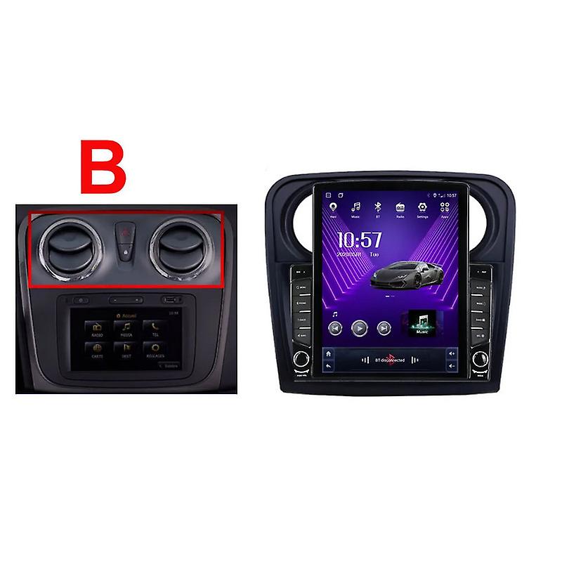 9.7" Android For Renault Logan 2 2012 - 2019 Tesla Type Car Radio Multimedia Video Player Navigation