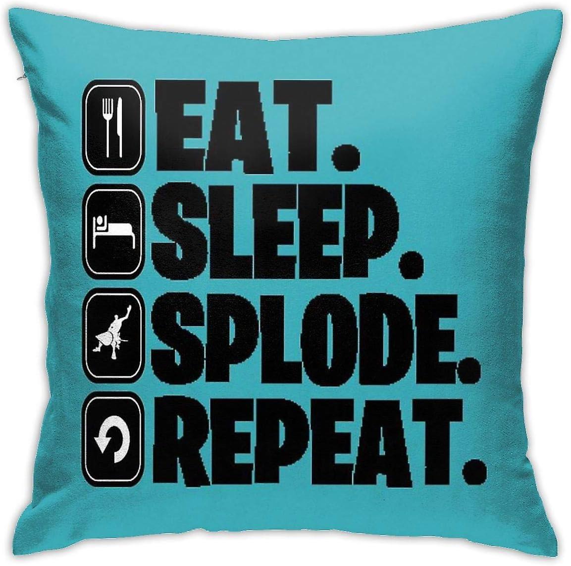 Splode em putevar hjem dekorative kaste pute dekker seng sofa sofa pute firkantet putevar 18x18 tommer