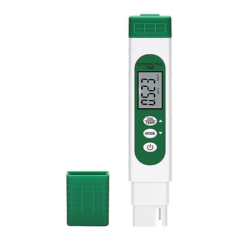 Tds Meter Digital Water Tester Professional 5-in-1 Tds Temperature Salt & S.g