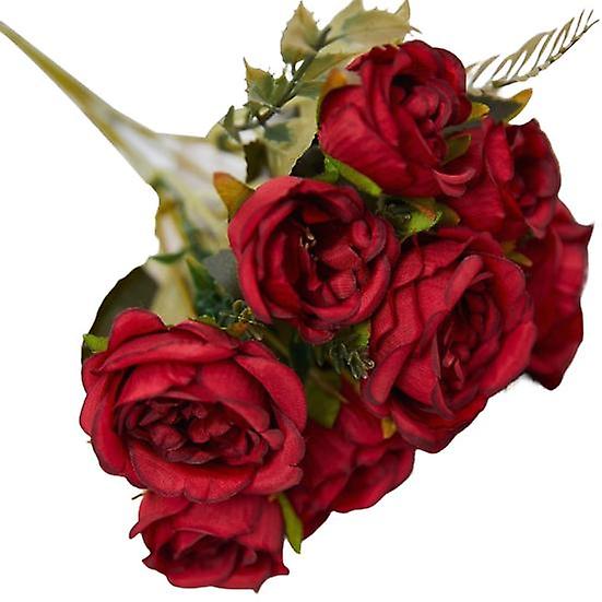 Reusable Faux Silk Flower Realistic Pretty Good Visual Effect Artificial Bouquet
