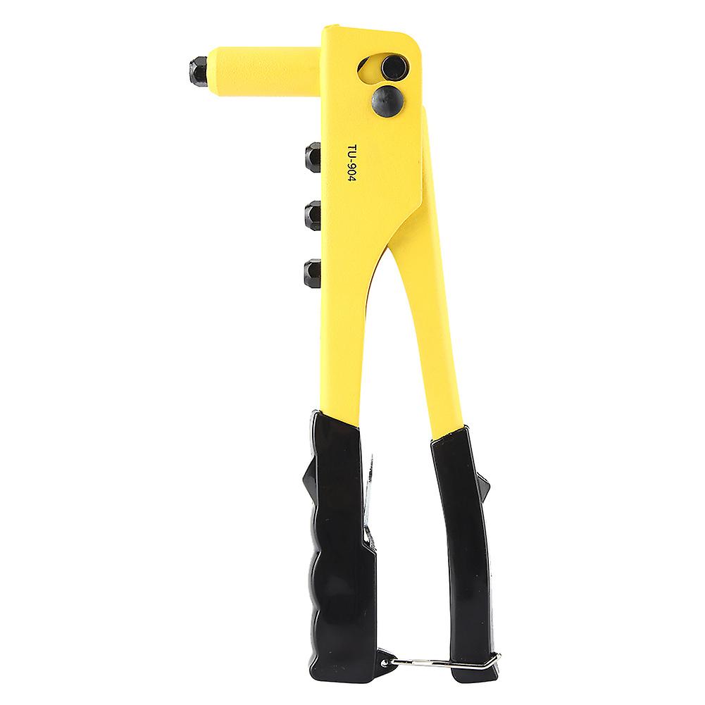 TU-904 9.5 Inch Hand Riveter Gun for 2.4mm/3.2mm/4.0mm/4.8mm Rivet Nut, Pulling Rivet Tool
