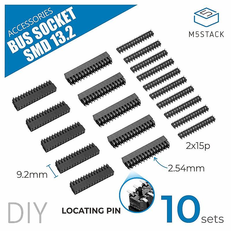 Bus Socket Smd 13.2 Smd Female Header Kit 2x15p Male Female Header