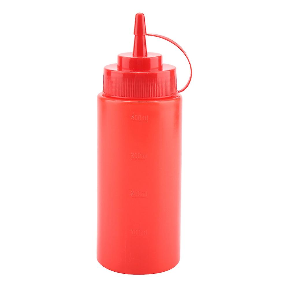 460ml Plastic Condiment Dispenser Set 10pcs Red, 7x20cm