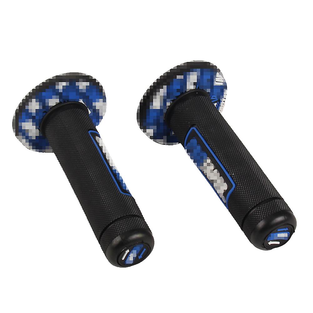 TDPRO 7/8" (22mm) Handlebar Grips For Motocross, Dirt Bike, ATV, Quad - Multi-Color Pair