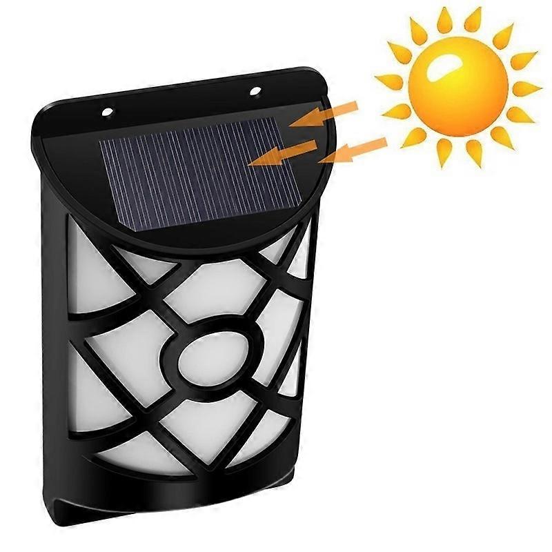66 LEDs Solarflamme Innenhof Flutlicht 66 LEDs