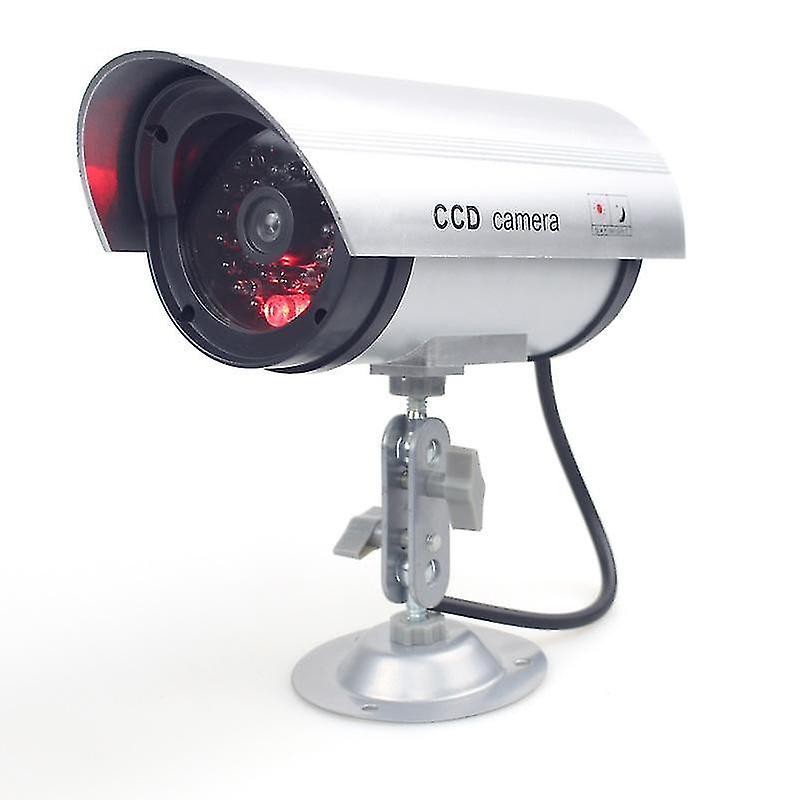 For CA 11 03 Dummy Fake Bullet Flash LED CCTV Camera Waterproof Security Camera Metal Bracket WS3628