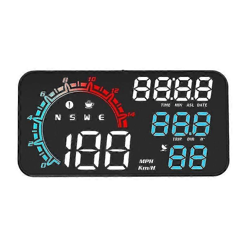 Auto Hud Meter High Creen Projektor Auto LKW Geschwindigkeit Alarm