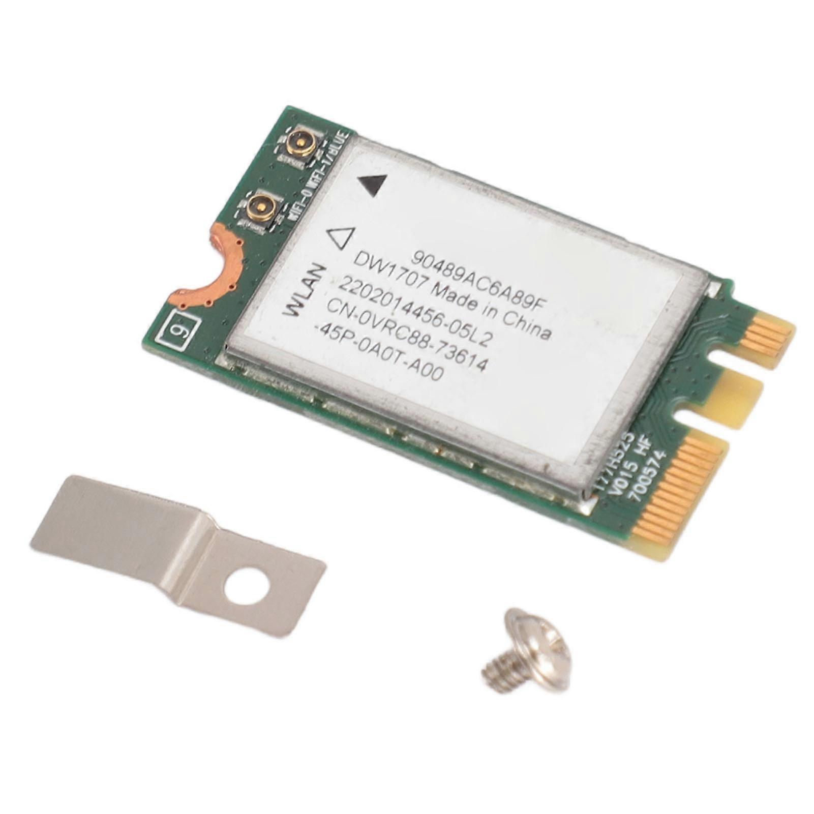 DW1707 QCNFA335 WiFi-Karte mit Bluetooth 4.0 300 Mbit/s M.2 NGFF Wireless WiFi Network Card Adapter für Windows