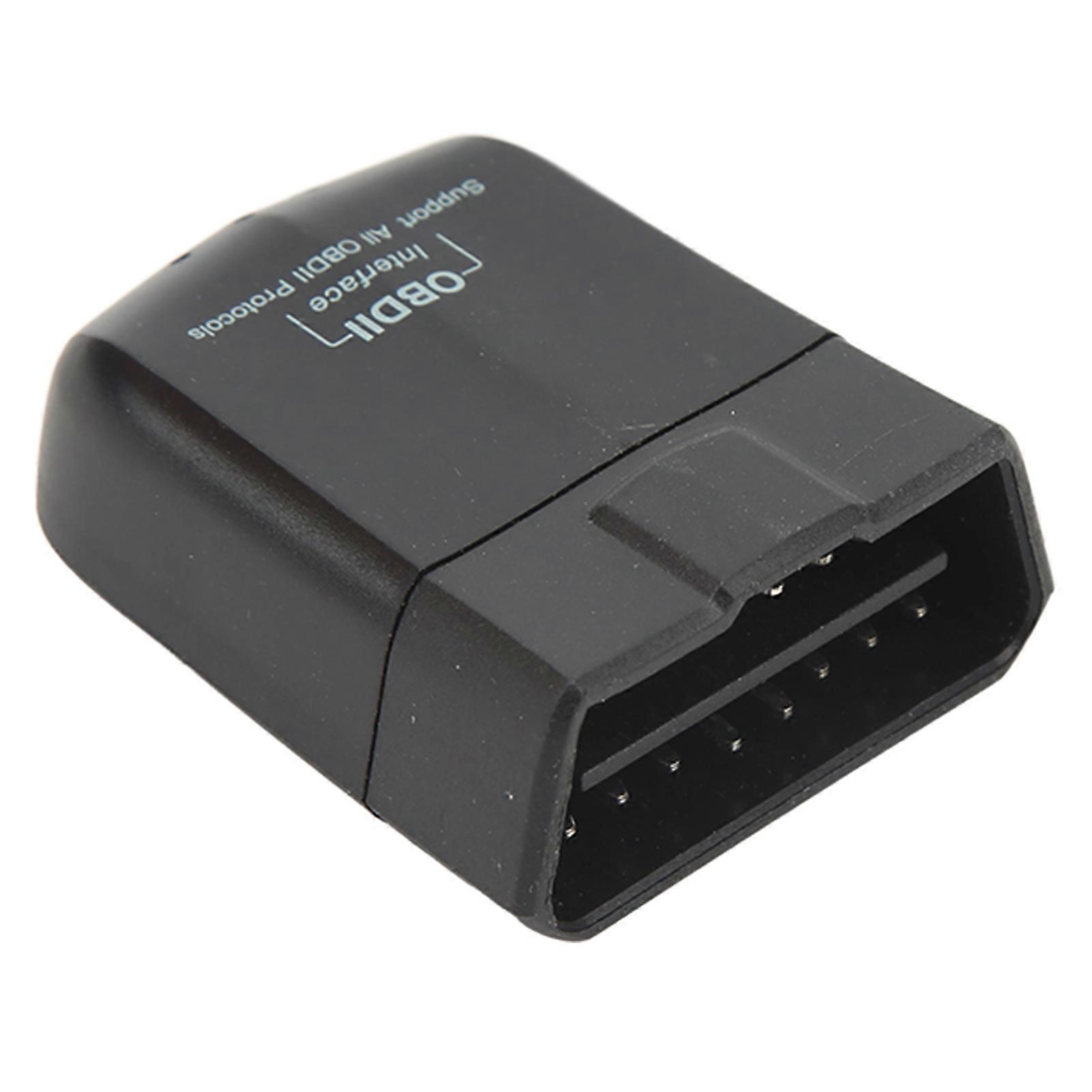 OBD2 Bluetooth Scanner Wireless Diagnostic Tool OBDII Car Interface Fault Code Reader with 25K80 Chip E2U411