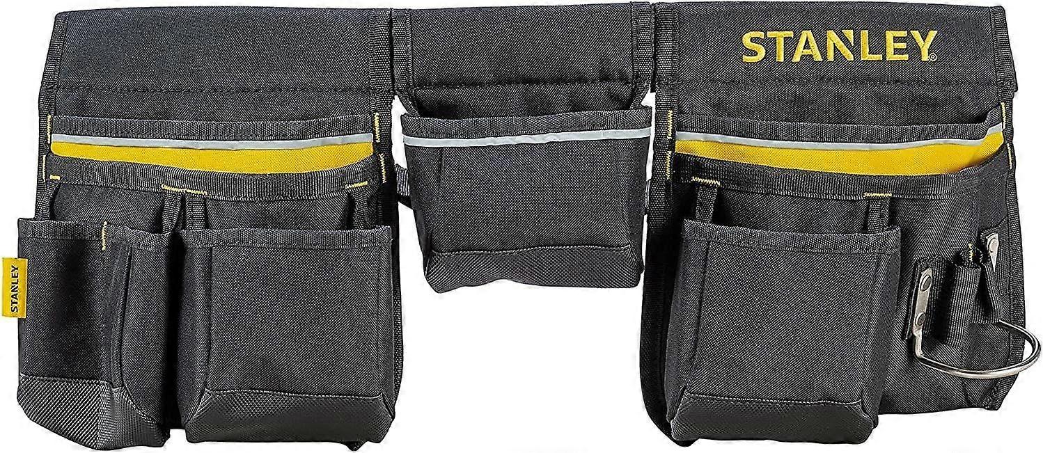 Stanley 1-96-178 Tool Pouch in 600 x 600 denier canvas - Many pockets - Reinforced with metal rivets