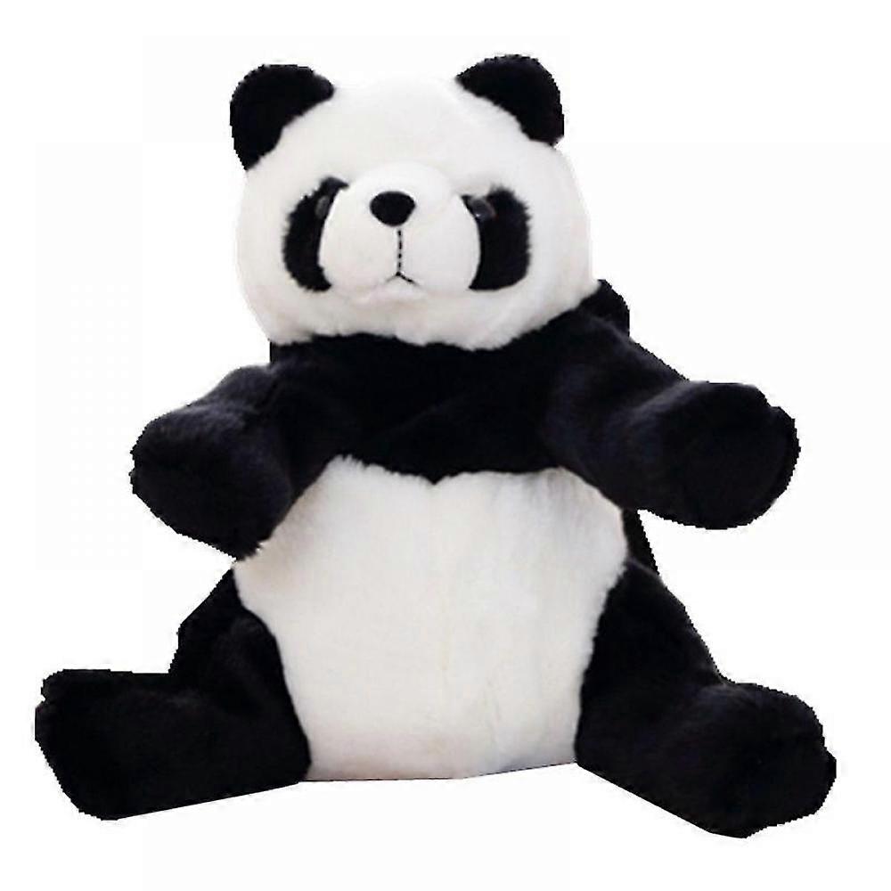 Children's Plush Panda Diagonal Backpack