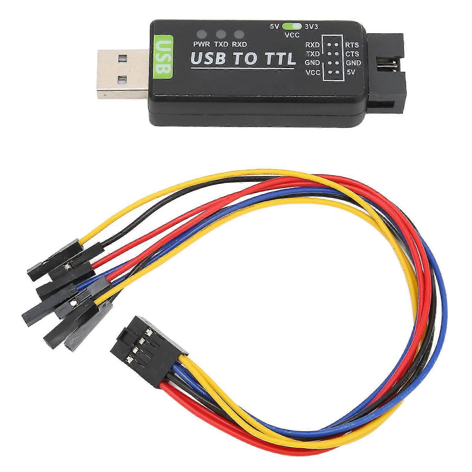 USB to TTL Converter FT232RL Industrial Multiple Protection Circuit Multi System Compatibility Computer Accessories-YM