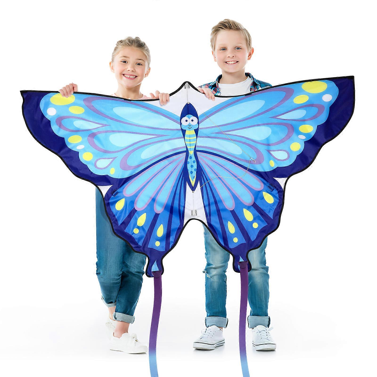 Clispeed طائرة ورقية سهلة الطيران طائرة ورقية ملونة مع ذيول طويلة شاطئ رائع ولعبة في الهواء الطلق للعائلة (يأتي مع سلسلة طائرة ورقية 100 متر)