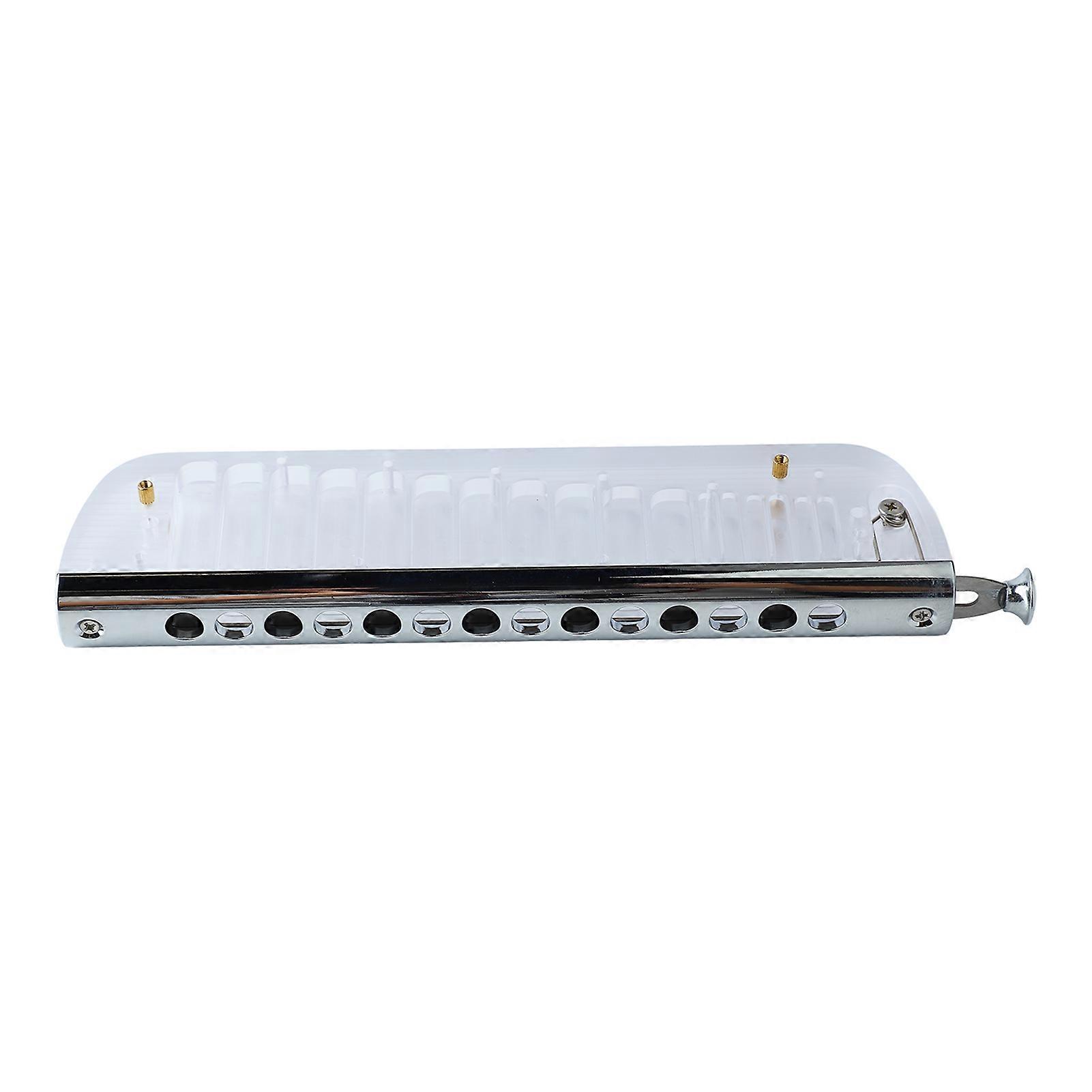 Harmonica Comb Fine Processing Chromatic Harmonica Comb Accessories for Beginners 257 Acrylic