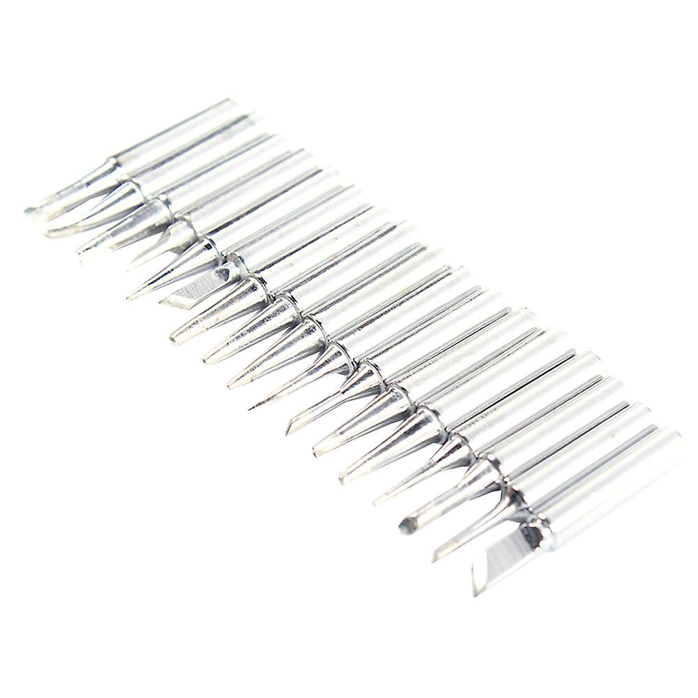 17Pcs/lot Lead-free Soldering Iron Tip Aoyue 900m-t High Quality For Hakko 936 Saike Atten Yihua Soldering Station  C0196