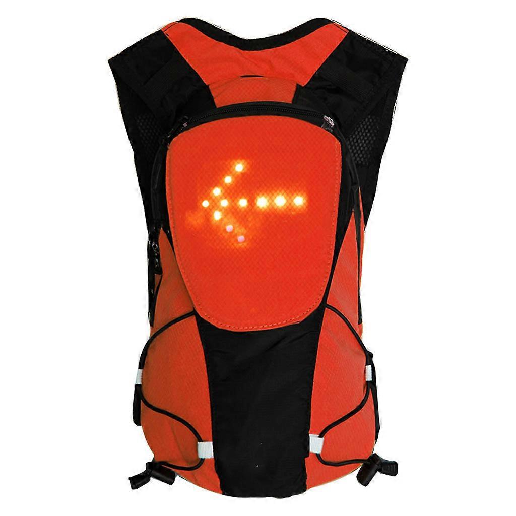  Lightweight Reflective Backpack Wireless Remote Control Turn Signal Safety Bags