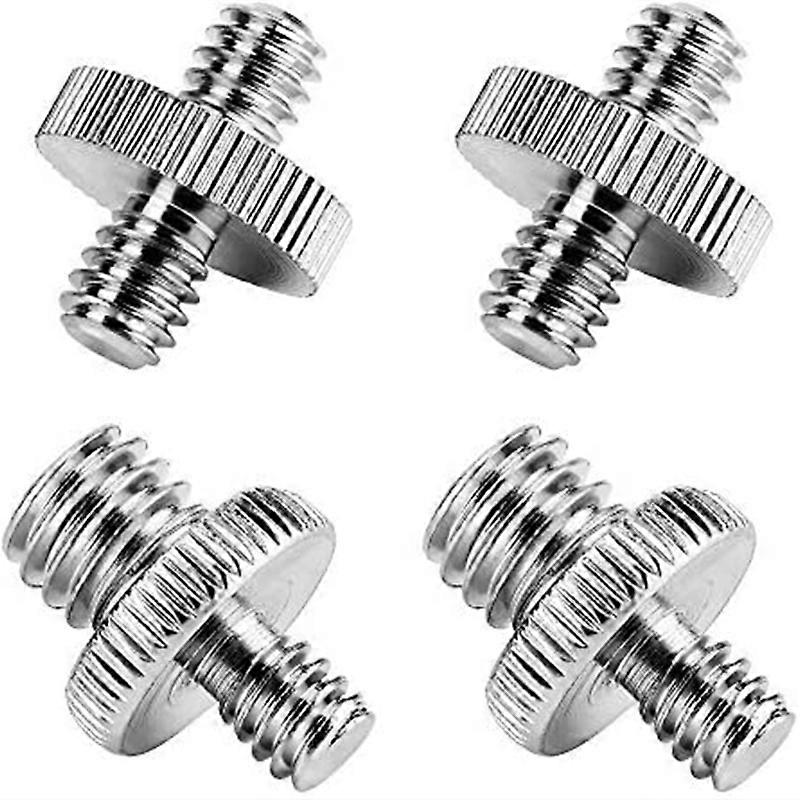 Camera mount conversion double-ended screw Male screw adapter 4 pieces