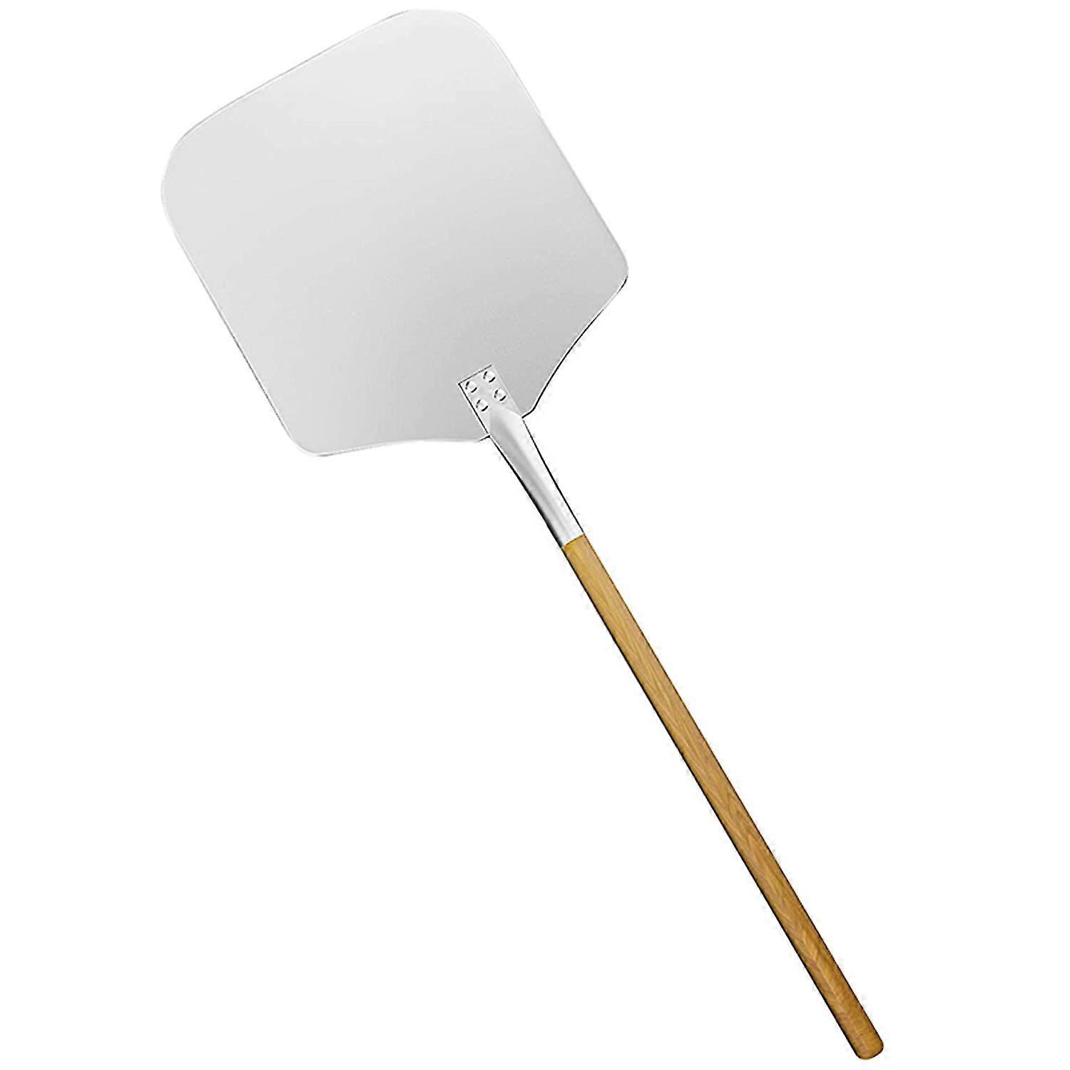 Pelle à pizza en aluminium inoxydable (90 cm) - Filetage pratique et solide, lève-pizza