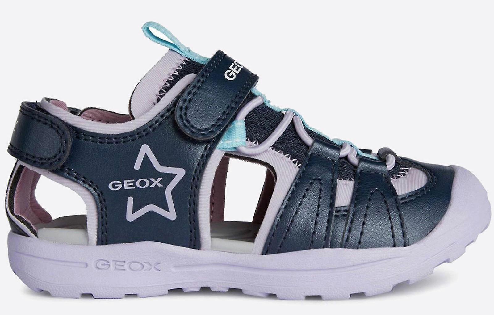 Geox Vaniett Junior Shoes Navy/Lilac