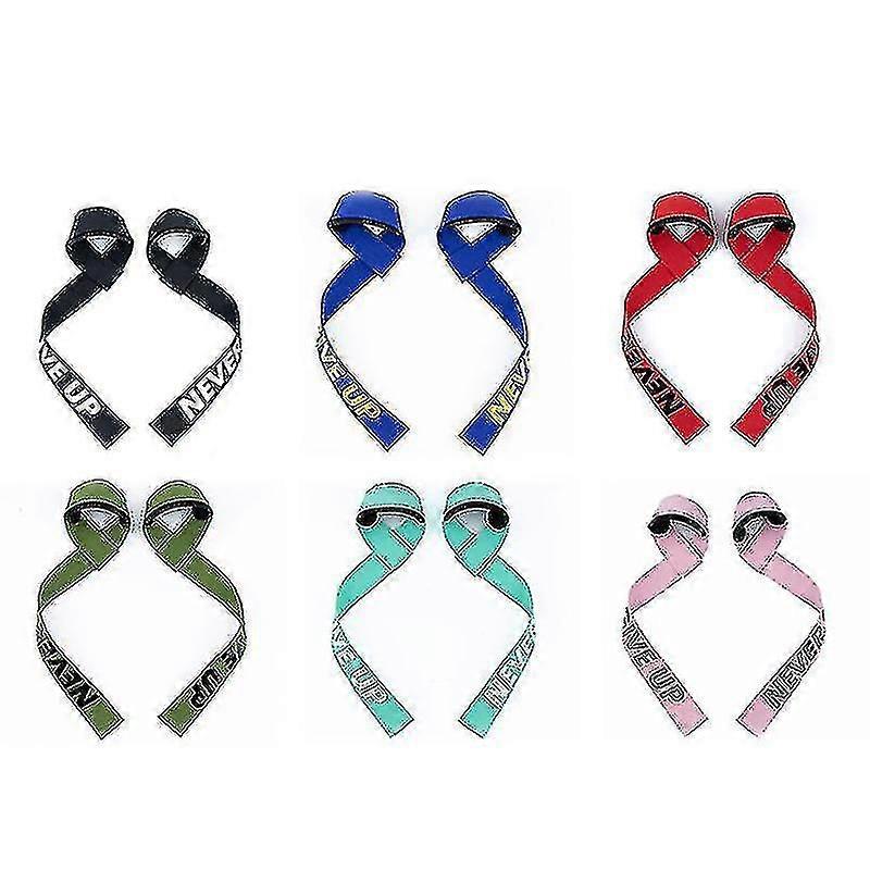 Weight Lifting Straps Cushioned Wrist Strength Training Support Deadli