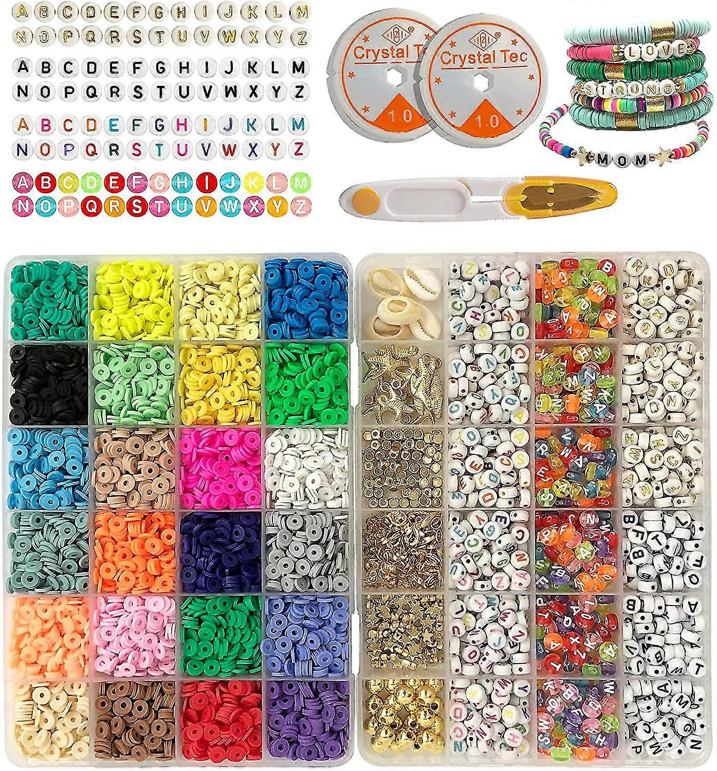 6000 Pcs Flat Beads