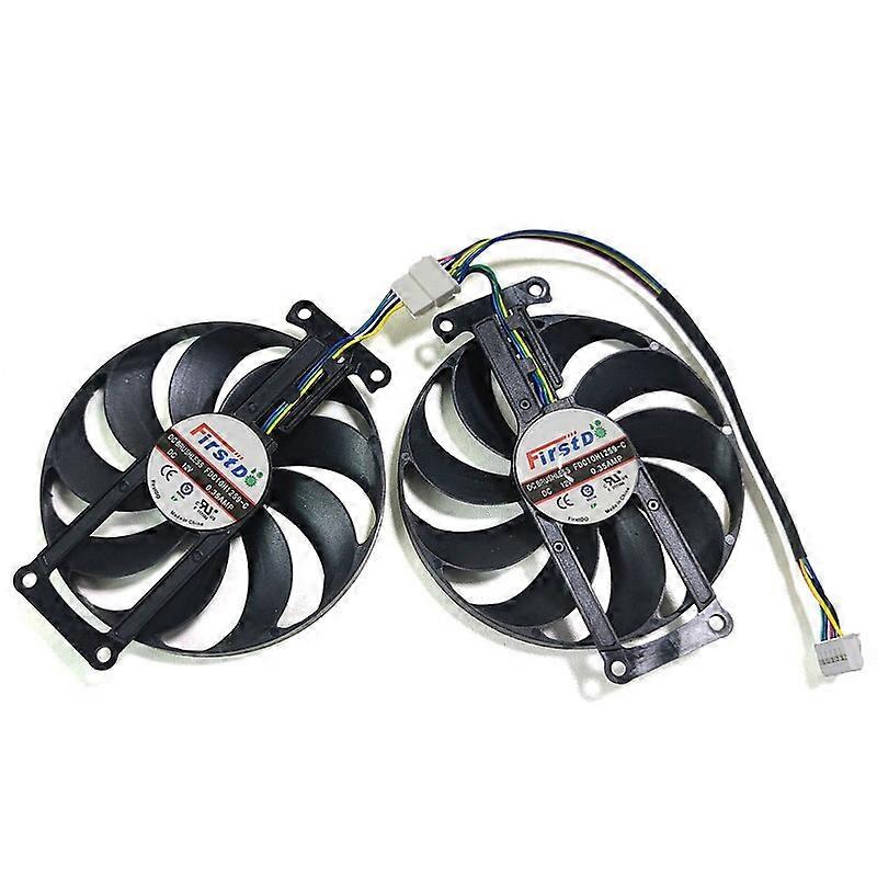 1LOT FDC10H12S9-C T129215SU GTX 1660RTX 2060 GPU FanFor ASUS RTX 2060 2070GTX 1660 1660TI DUAL EVO Video Card Cooling Fan