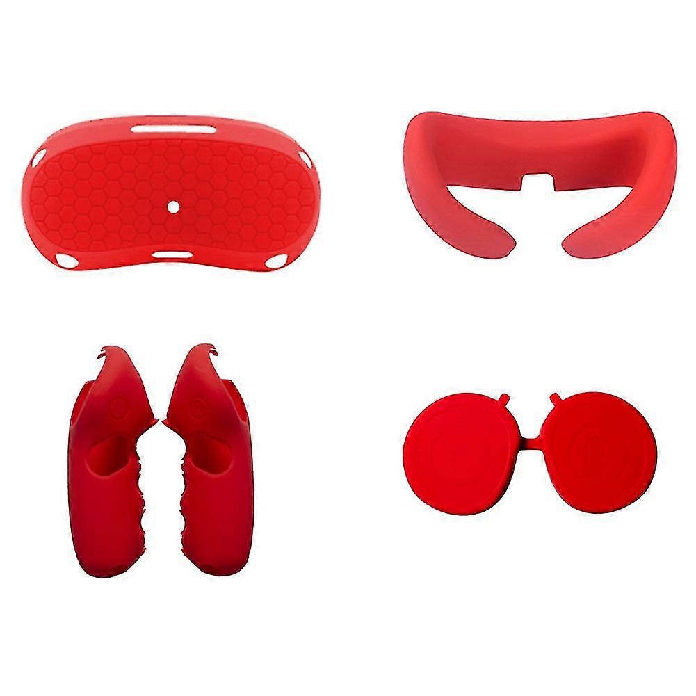 Vr Protective Cover Set For Pico Neo 4 Vr Touch Controller Ring Cover Eye Pad Lens Cap For Pico 4 A