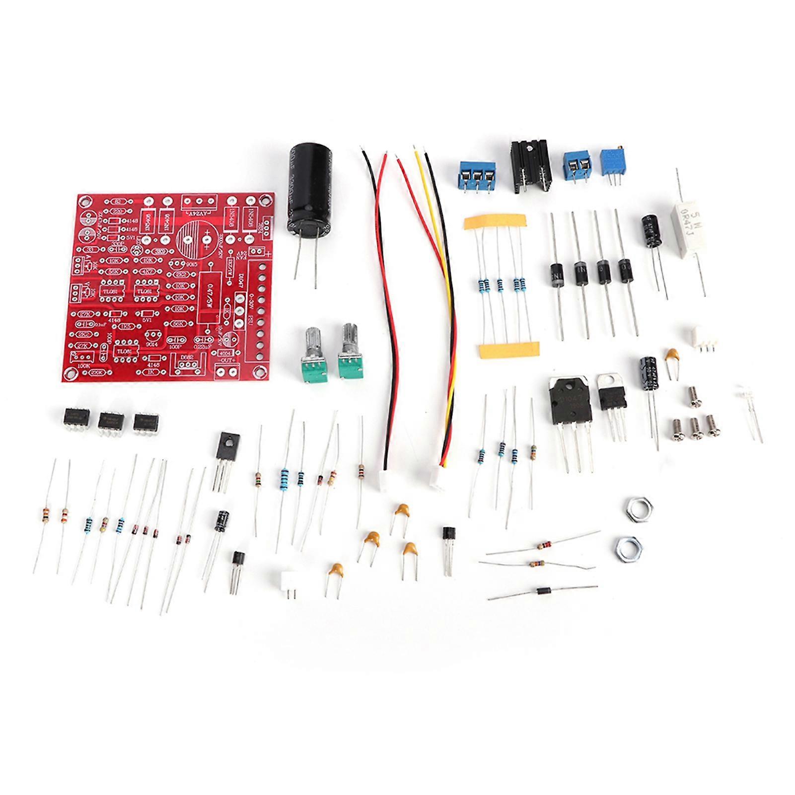 DC Regulated Power Supply DIY Kit Module Parts Stabilized Continuous Adjustable 0-30V 2mA-3A
