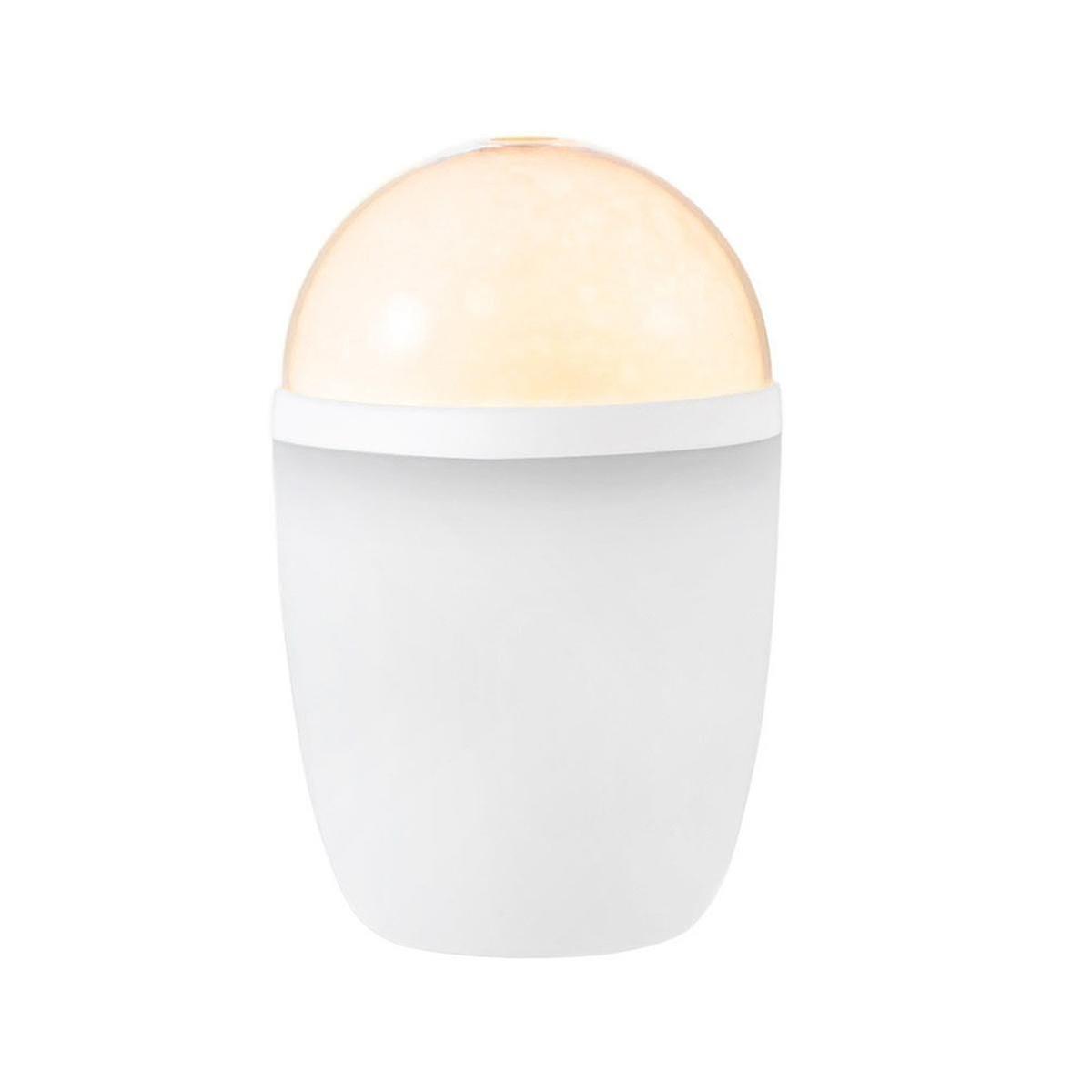 cool mist usb humidifier with adjustable mist mode, 280ml auto ,white