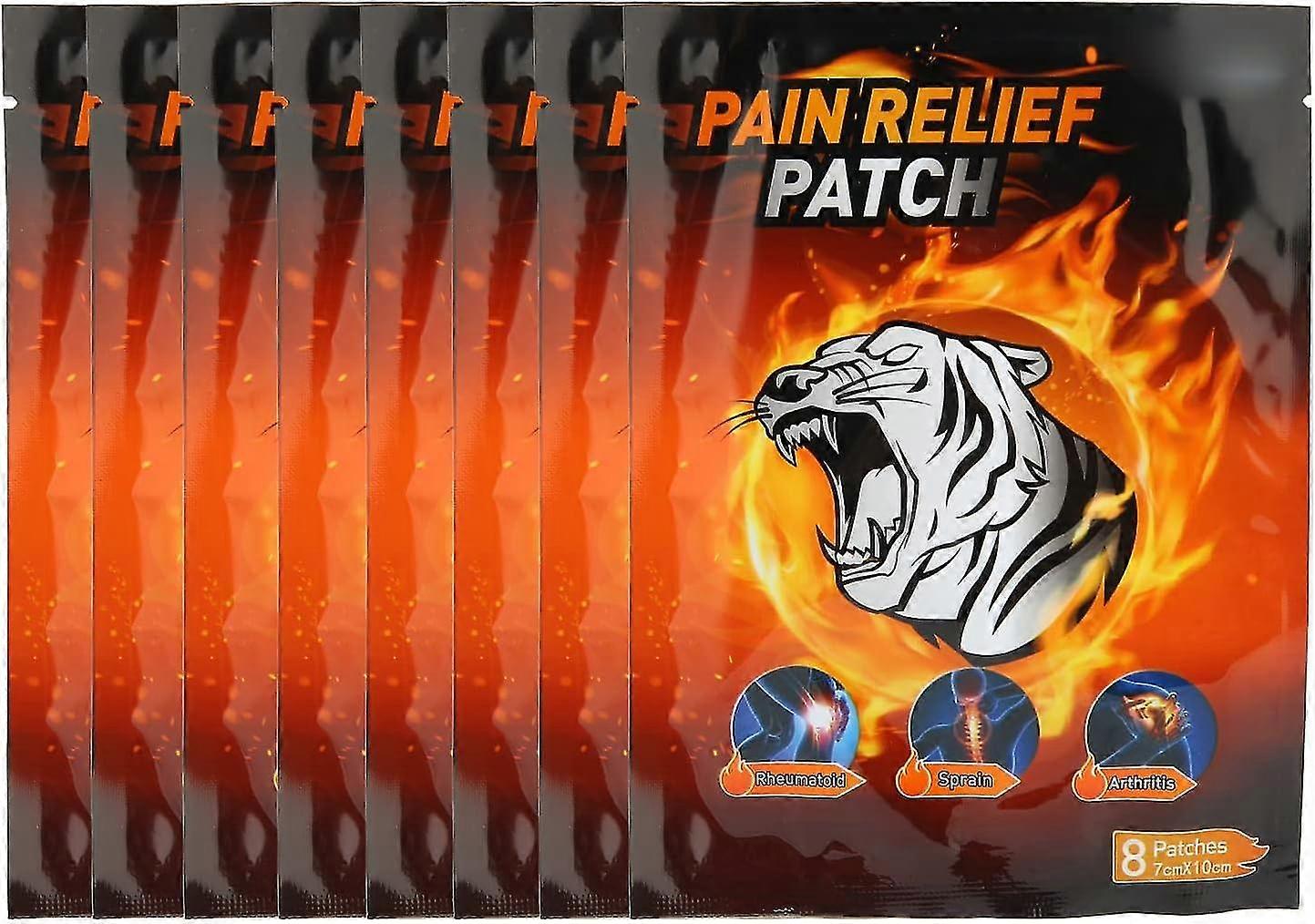 80pcs Patches, Fast Acting Chinese Far Infrared Patches, Long Lasting Patch For Back Pain, Shoulder Pain, Joint Pain, Muscle Pain