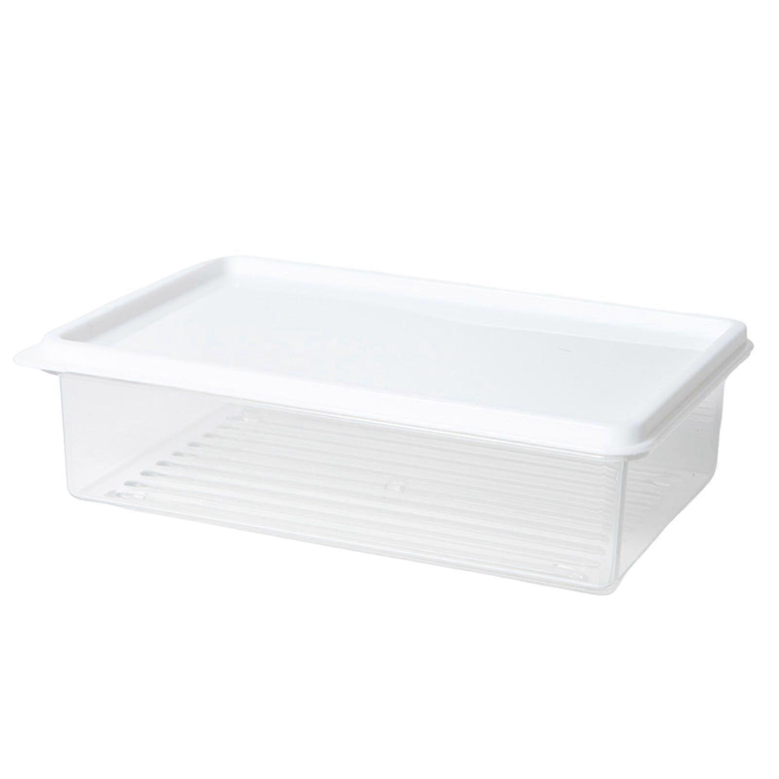 Refrigerators Food Storage Container Rectangular Durable BPA-Free Storage Box for Kitchen Storage Accessories