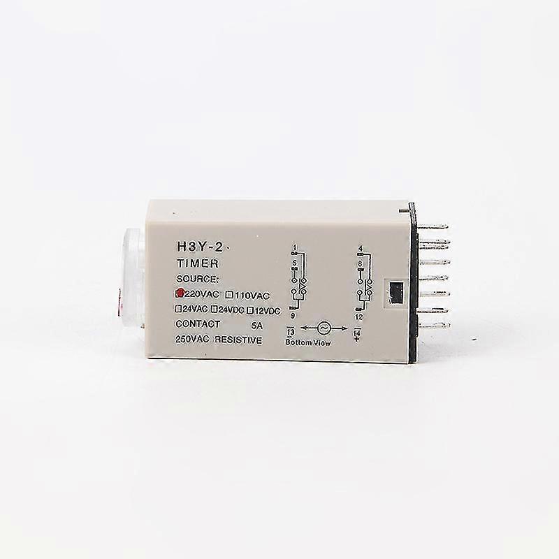 Ac 220v H3y-2 Delay Timer Time Relay Solid State Timer 0-10 Second
