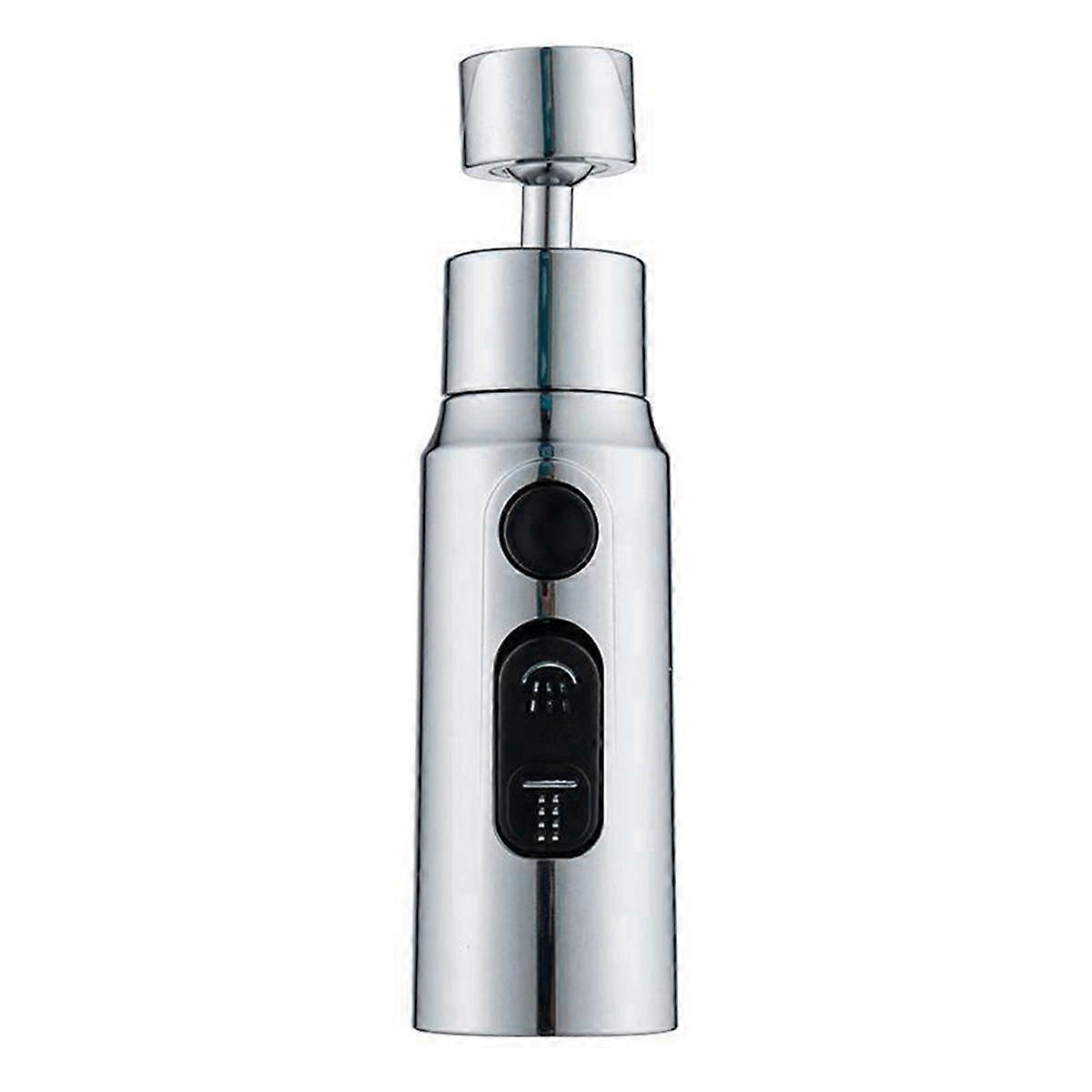 Rotatable Kitchen Faucet Multi-Function Scraper Universal Splash-Proof Bubble Maker Booster Extende