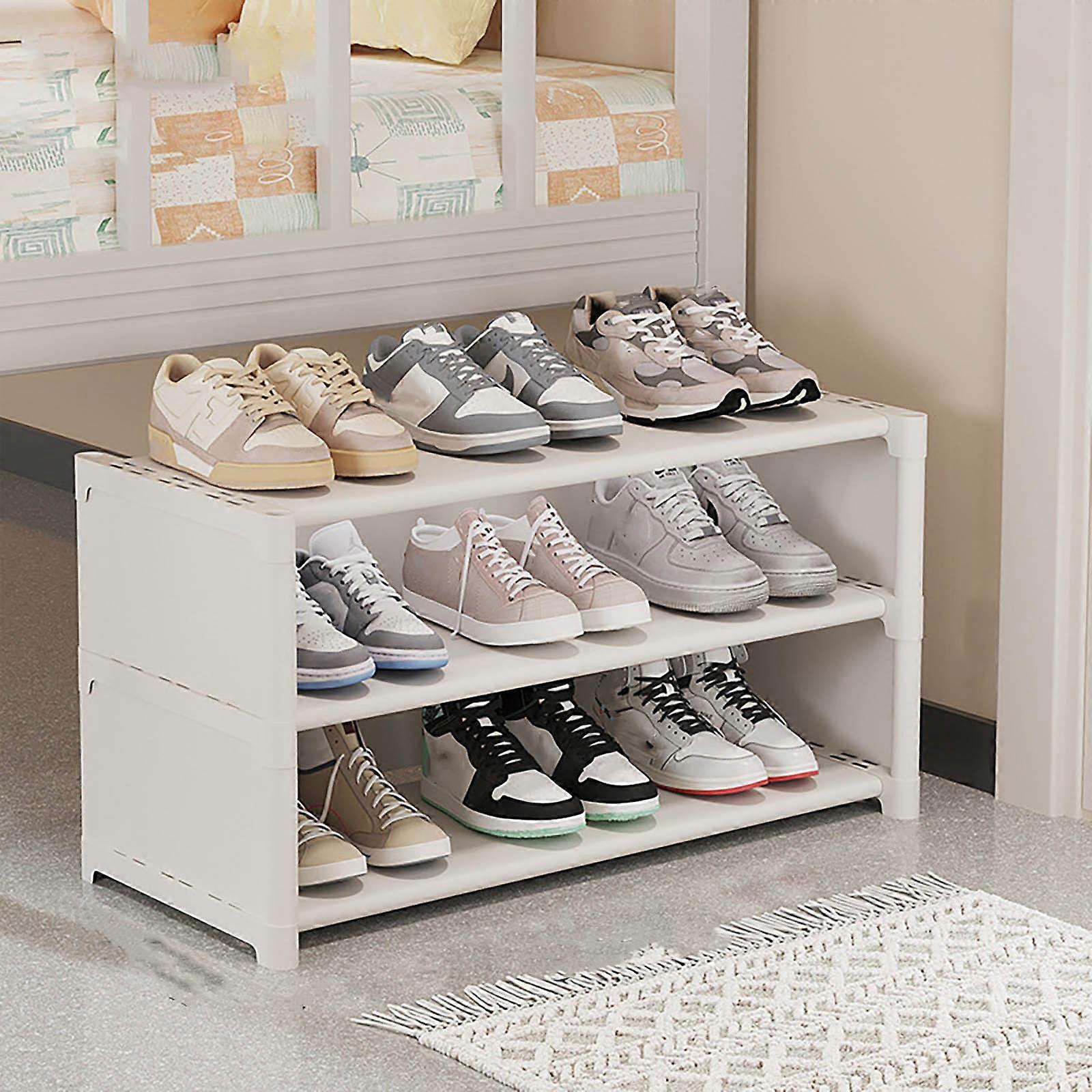 Dormitory Shoe Rack Easy Storage Bed Storage Artifact Multi-layer Household Table Bottom Small Narrow Shoe Cabinet FLYE3934