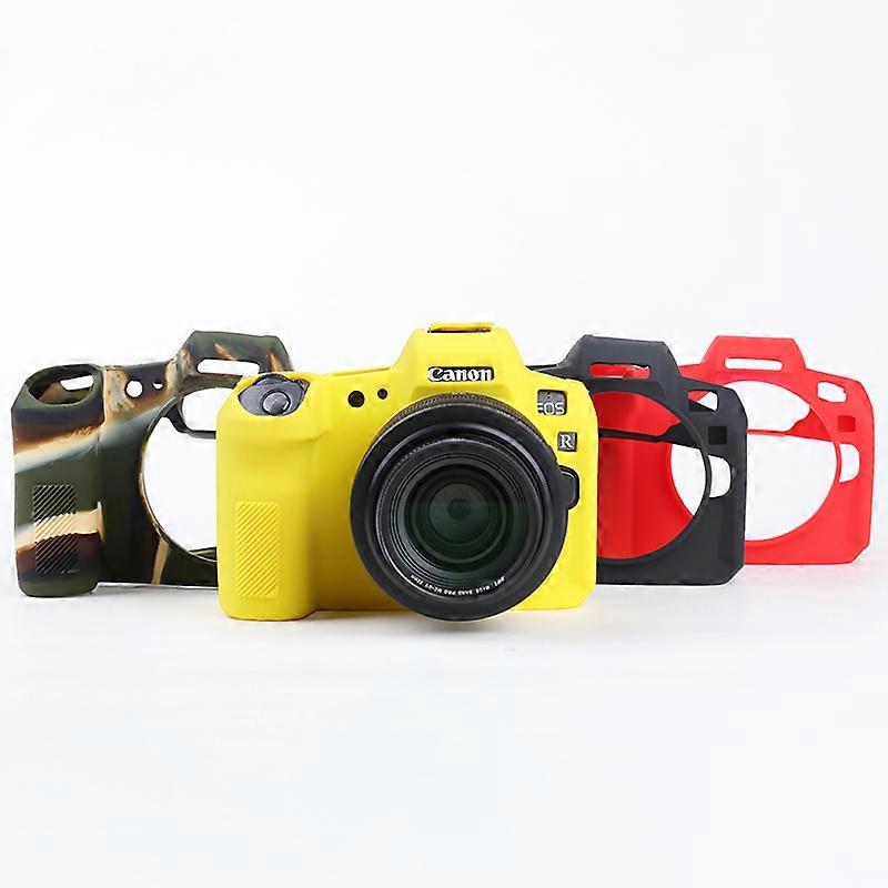 NEW Silicone Armor Skin Case Body Cover Protector for Canon EOS R RP R6  EOSR5 R5 EOSR  EOSR6  Mirrorless Digital Camera