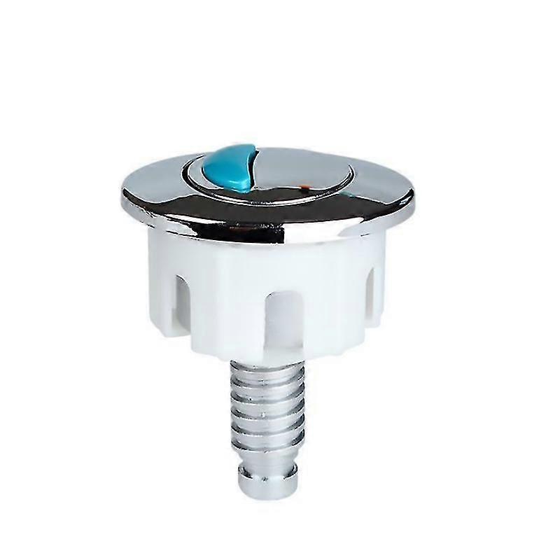 Toilet Push Button Dual Flush Water Saving Chrome For Ideal Cistern Tank Parts