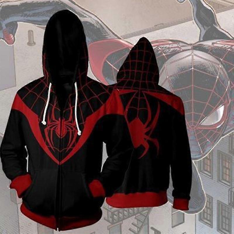 Kid Hoodie Spider Man 3d Hoodie Pullover Long Sleeve Sweatshirt For Boy Children