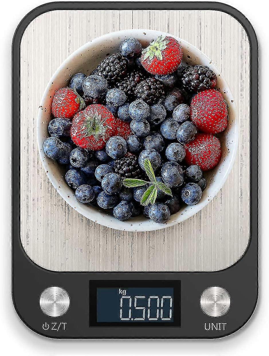Digital Kitchen Scales With Large Panel,1g Accuracy And 5 Units
