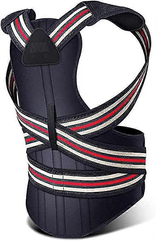 Back Support Posture Support, Adjustable Back Brace, Removable Aluminum Plate And Soft Gift