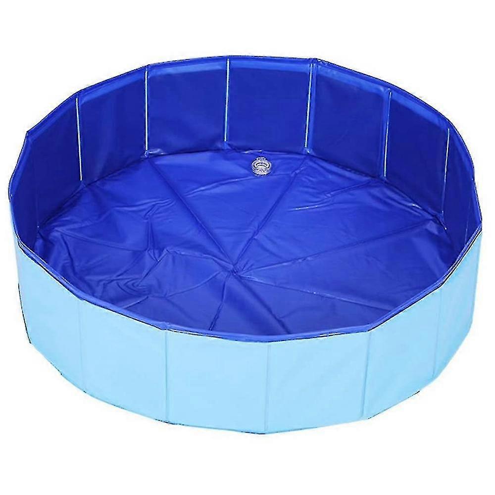 Pet Cat Dog Swimming Pool Indoor Tub Foldable Inflate 60 X 20cm