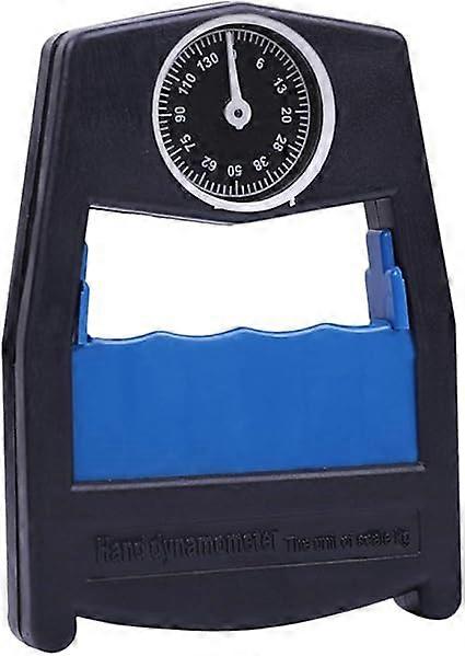 Hand Dynamometer, Hand Dynamometer Grip Power Strength Meter Force Measurement Tool 130kg/287lbs Capacity Force Gauge Ergonomic Design Measurement Bl