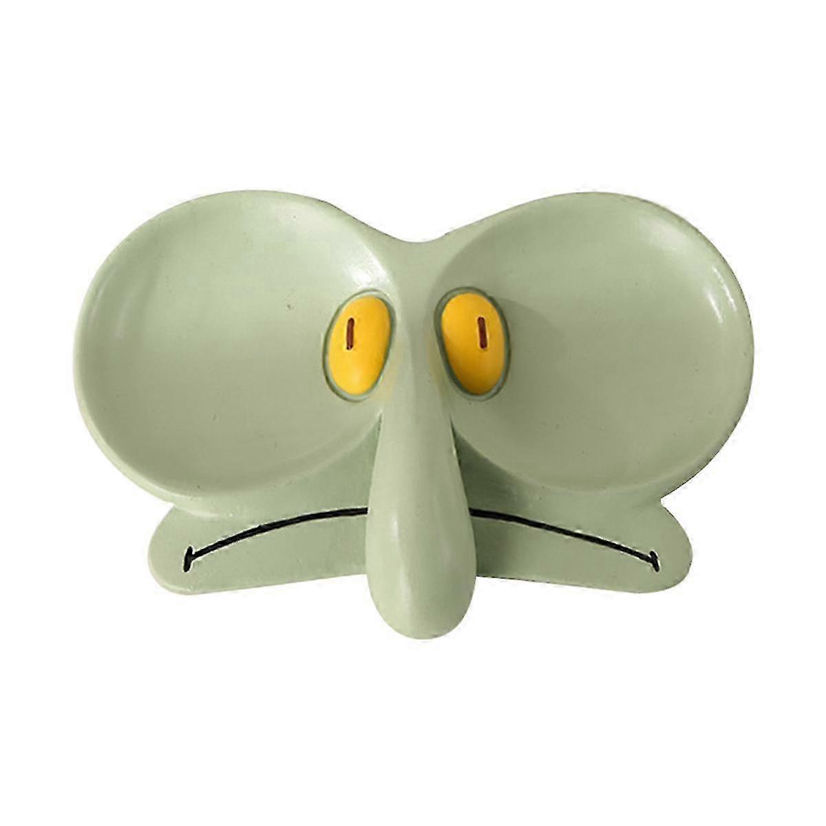 Support de lunettes mignon compatible avec Desk, Audit, Squidward Edition Funny Sunglasses Holder Stand & Jewe